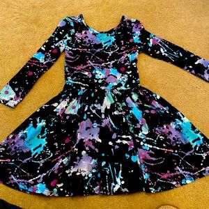 Pixie Lane splatter dress